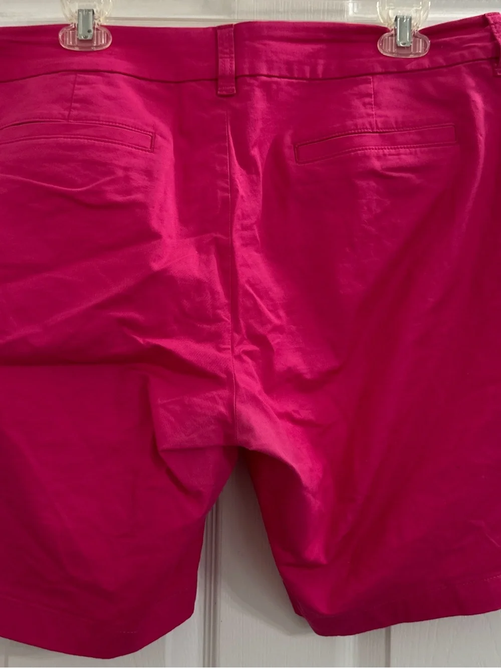 J. Crew Men's Hot Pink Flat Front Shorts